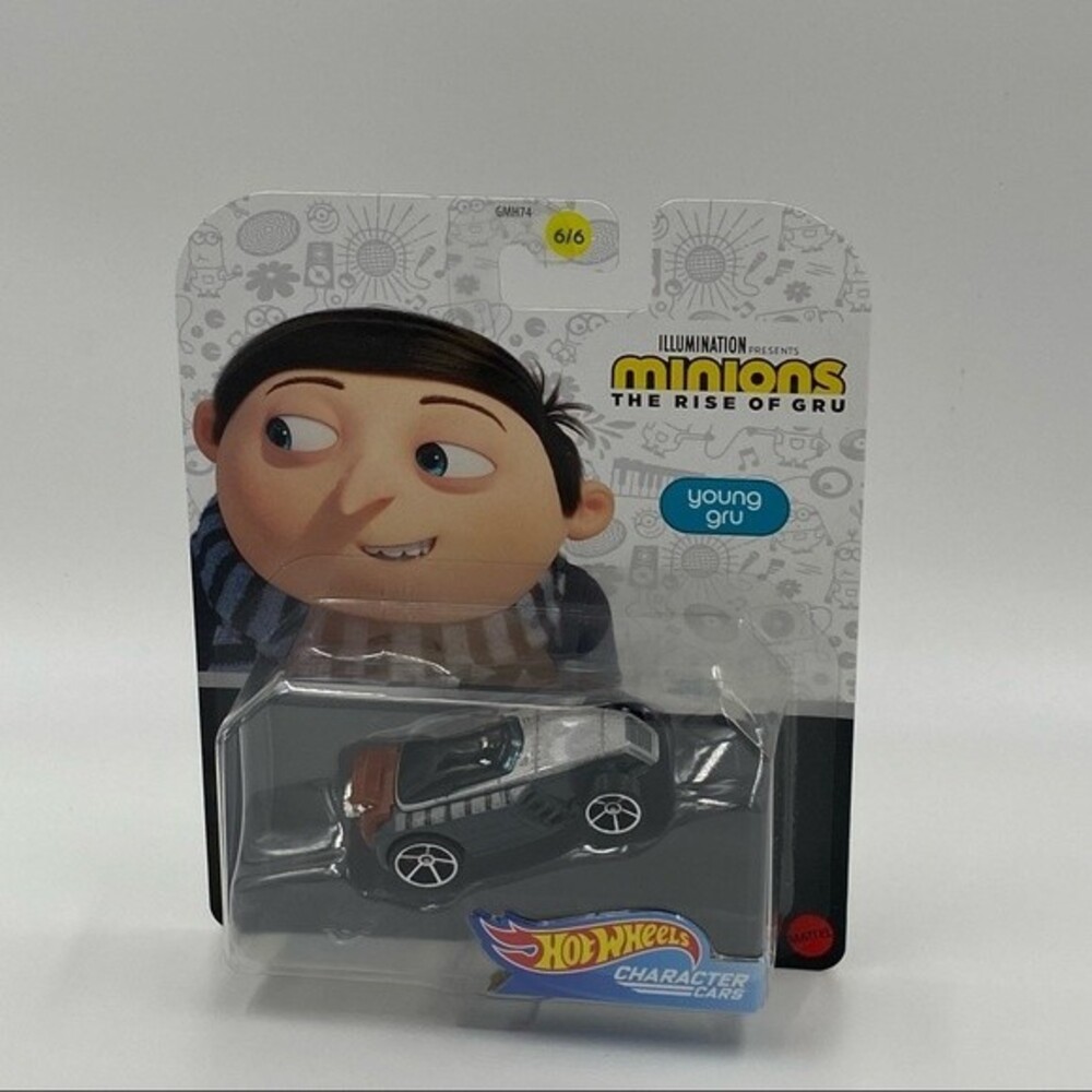 NIB Hot Wheels Minions Young Gru